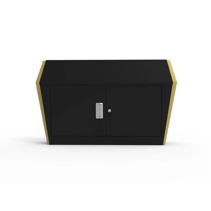 Black and Gold Metal Planter high quality