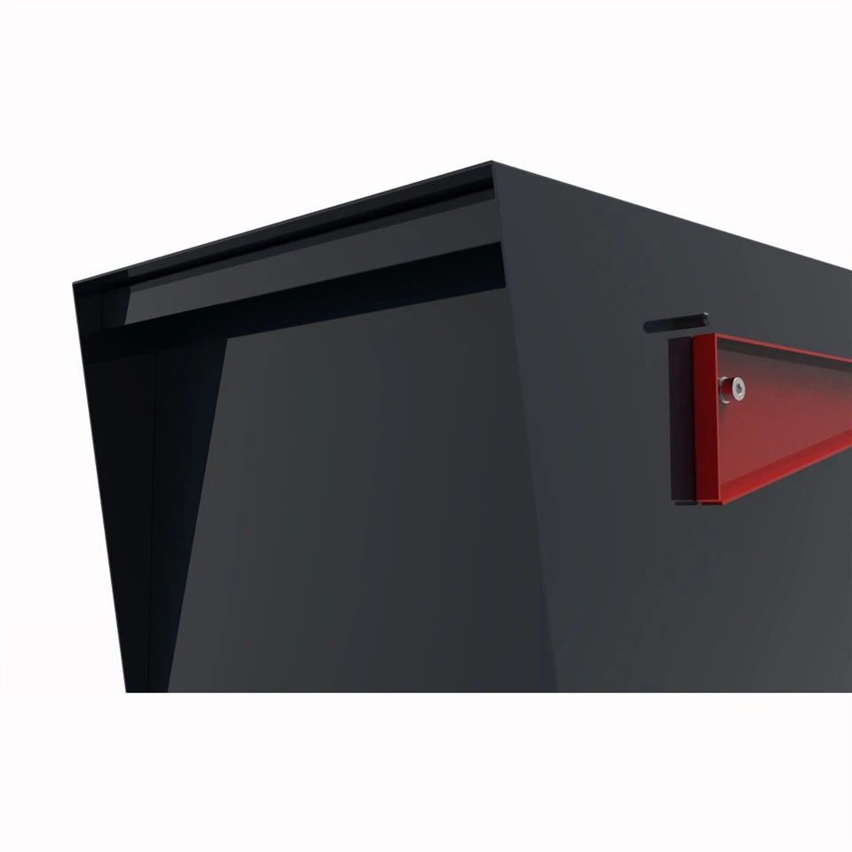 Modern Steel Metal Post Mounted Mail Box For Outside suppliers