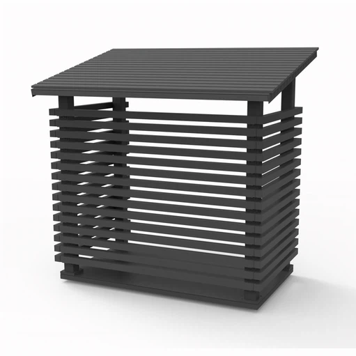 2 bin Outdoor Metal 2 2 bin Outdoor Metal 2